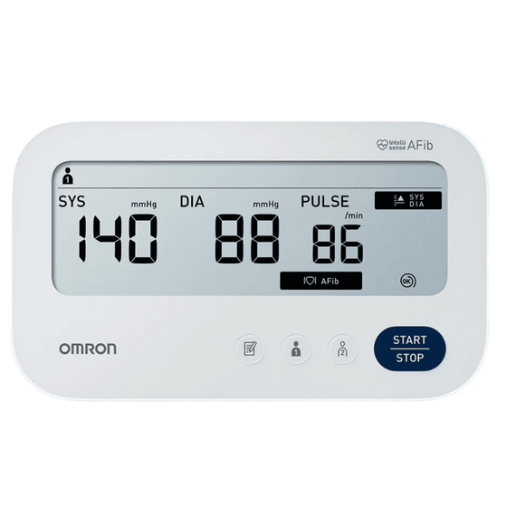 Tensiometru electronic de brat Omron M3 Comfort AFib, cu adaptor priza inclus - 2- Roveli