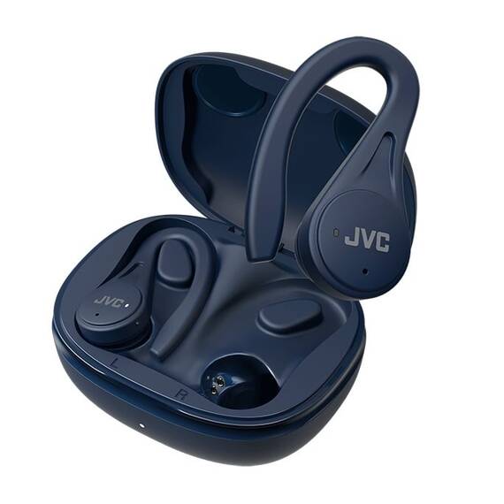Casti JVC HA-EC25T-A-U, True Wireless, Bluetooth, In-Ear, Microfon, albastru - - Roveli