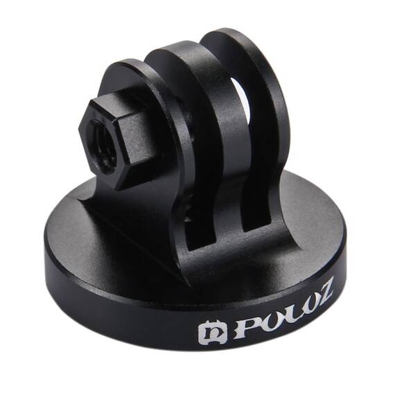 Puluz Tripod mount / Adaptor aluminiu montura GoPro Hero la trepied sau monopied PU145B - - Roveli