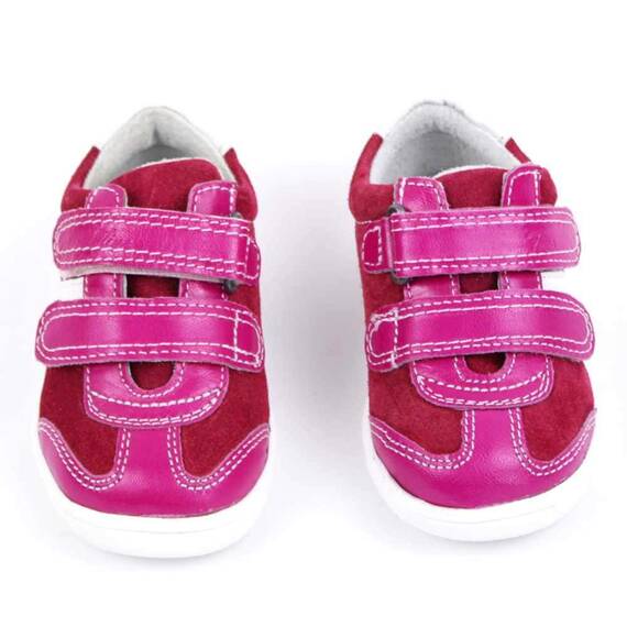 Pantofi sport , pentru copii , din piele naturala , PRIMII PASI  1839-FUCSIA/1, Culoare (12): Fucsia, Marime (12): 35 - 4- Roveli