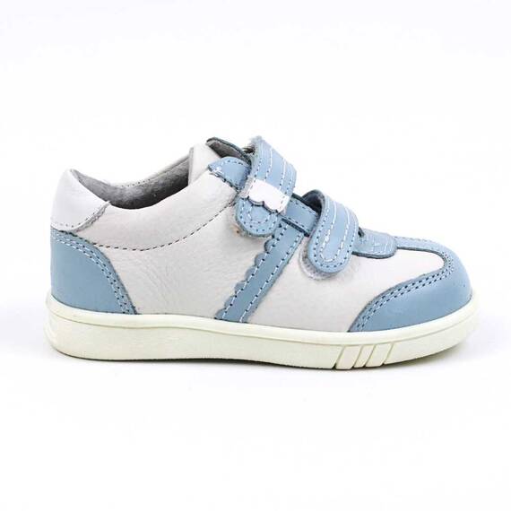 Pantofi sport , pentru copii , din piele naturala , PRIMII PASI  1839-BLEU/ALB/PP, Culoare (12): Bleu, Marime (12): 35 - 3- Roveli