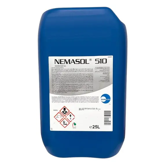 Nemasol 25L dezinfectant al solului in sere si solarii - - Roveli