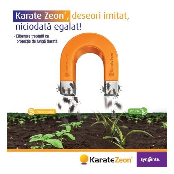 Karate Zeon 1L insecticid piretroid cu tehnologie zeon, Alege ambalajul dorit: Karate 1L - 2- Roveli