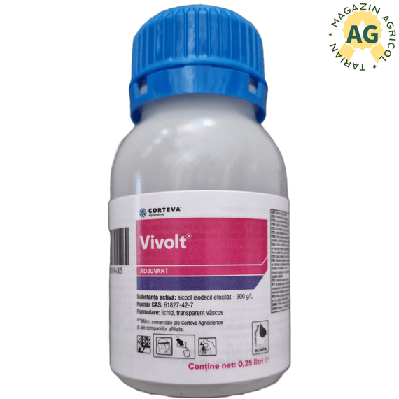 Vivolt (Trend 90) 0.25L adjuvant, Lipici pentru pesticide, Alege ambalajul dorit: 250 ml - - Roveli
