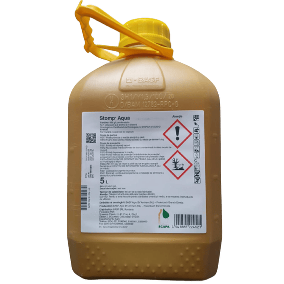 Stomp Aqua 5L erbicid rezidual preemergent si postemergent, Alege ambalajul dorit: 5 litri - 2- Roveli