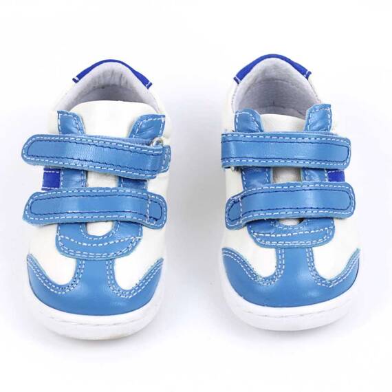Pantofi sport , pentru copii , din piele naturala , PRIMII PASI  3229-BLEU/ALB/PP, Culoare (12): Bleu, Marime (12): 22 - 4- Roveli