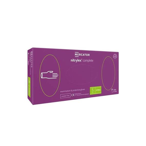 Manusi nitrylex complete Mercator pentru persoane alergice la latex, Marime (26): XL - - Roveli