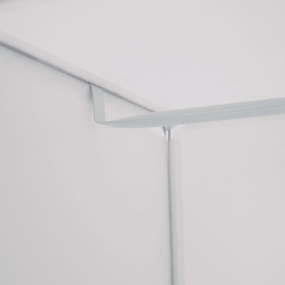 Dulap modular pentru copii, model alb / maro, KIRBY - 4- Roveli