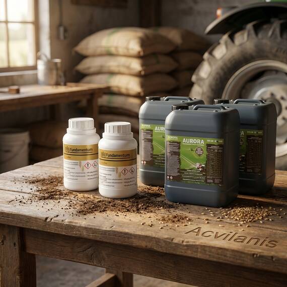 Pachet Fundamentum 10ha Erbicid + Adjuvant + Foliar, Innvigo, cereale paioase, Alege ambalajul dorit: 10Hectare - - Roveli