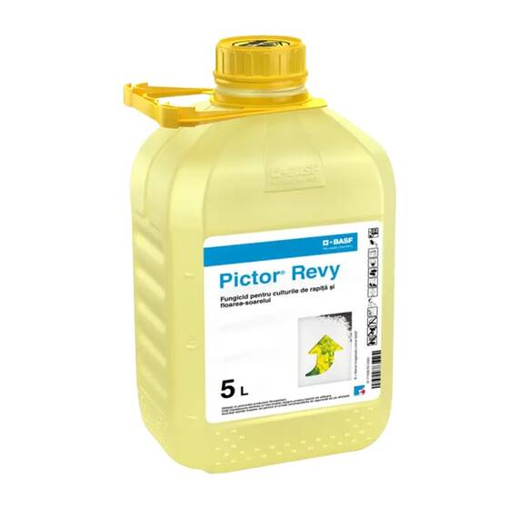 Pictor Revy BASF 5 Litri – Fungicid Protectie Maxima Floarea Soarelui si Rapita - - Roveli
