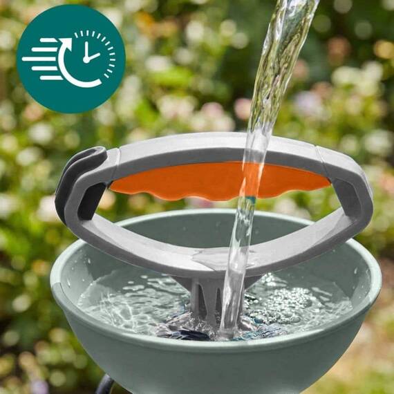 Pompa de stropit manuala, material PE durabil, lance reglabila pana la 83 cm, palnie incorporata, curea de umar intarita, reglabila, 8 litri, 2,76 bari, inaltime 57 cm, verde - 6- Roveli