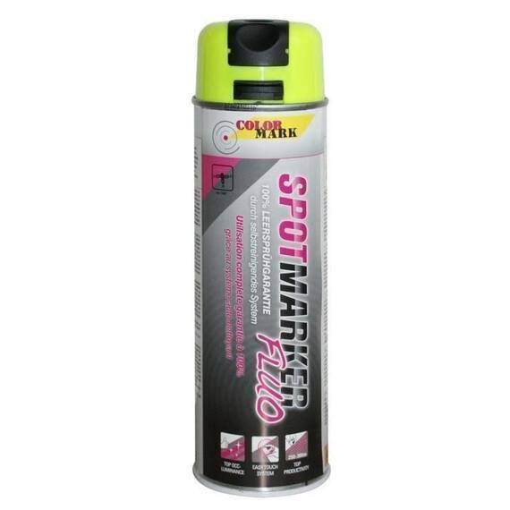COLORMARK Spray marcaj Spotmarker galben fluorescent - 500ml cod 201509 - - Roveli