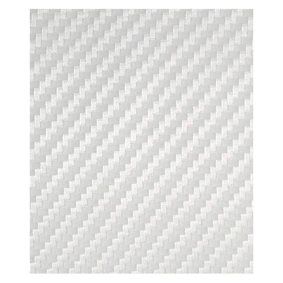 Folie carbon 3D culoare alba latime 1.27mx1m Cod: KM9054 - 2- Roveli