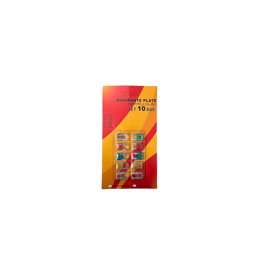Set 10 sigurante auto plate  Cod: T101 - - Roveli