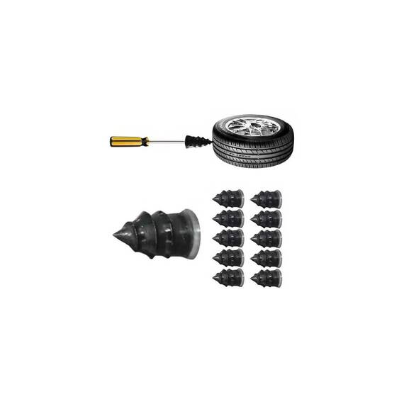 Kit reparatie pneuri set 10 bucati MIV - - Roveli