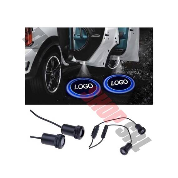 Proiector led logo scania pt. Usa 12/24v - - Roveli