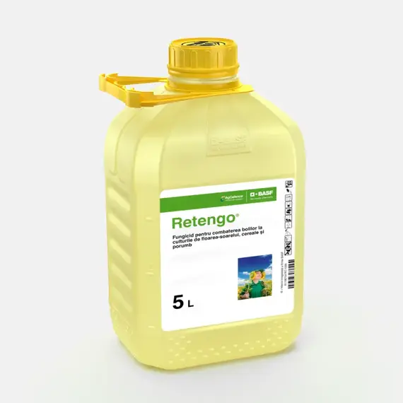 Retengo 5 Litri Fungicid BASF – Protectie Completa Porumb, Floarea Soarelui si Cereale - - Roveli