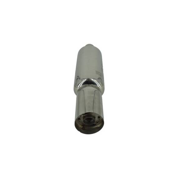 Toba sport inox cu silencer si reglaj de sunet, intrare 5 cm, iesire 9 cm, lungime 46 cm Cod: 142XT - - Roveli