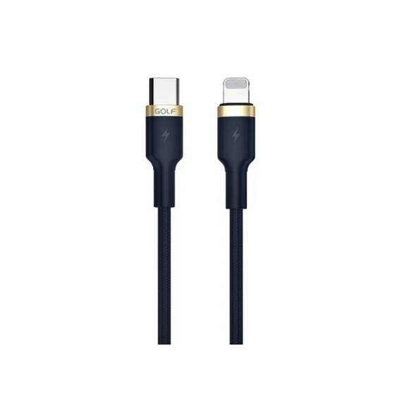 Cablu USB Type C - Iphone   PD 20W  Negru Cod: GC-71P - - Roveli