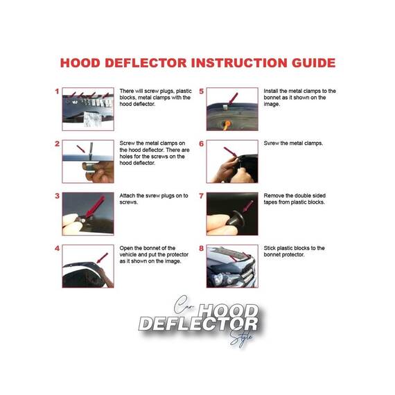 Deflector capota compatibil Renault  Master 2019-> Cod: 28052 / DEF4 - 3- Roveli