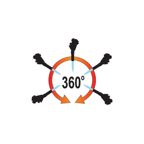 Arzator Gaz  1000 grade  Cod: 36710 - 4- Roveli