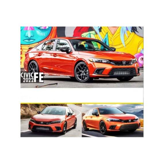 Capace oglinda tip BATMAN compatibile Honda Civic FE  2022->  Cod: BAT10112 / C537-BAT2 - - Roveli
