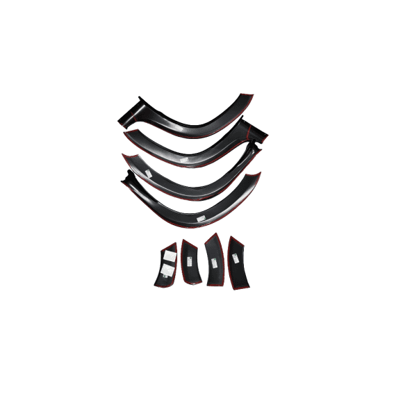 Set 12 protectii aripa si usa  compatibil Dacia Duster I  2010-2017   Cod: DD200/202 - 8- Roveli