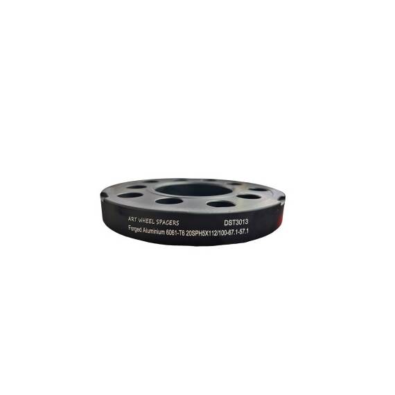 Distantier jante auto 5x112 / 5x100  5x98-114,3 20mm Negru  67,1-57,1  Cod: DST3013 - - Roveli