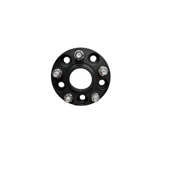 Distantier jante auto 5x114.3 20mm Negru prindere dubla cu piulite  M12x1,5 / 66,1 Cod: DST3023 - 3- Roveli