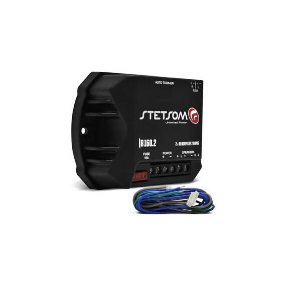 Amplificator auto STETSOM IR 160.2 - 2 RCA, 2 canale, 160W - 3- Roveli