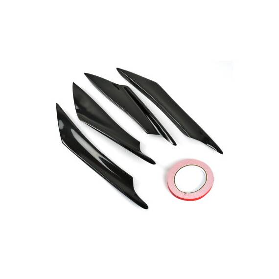 Ornament  pentru bara aripioare culoare Negru  EVO Cod: ART-EVO1 - 2- Roveli
