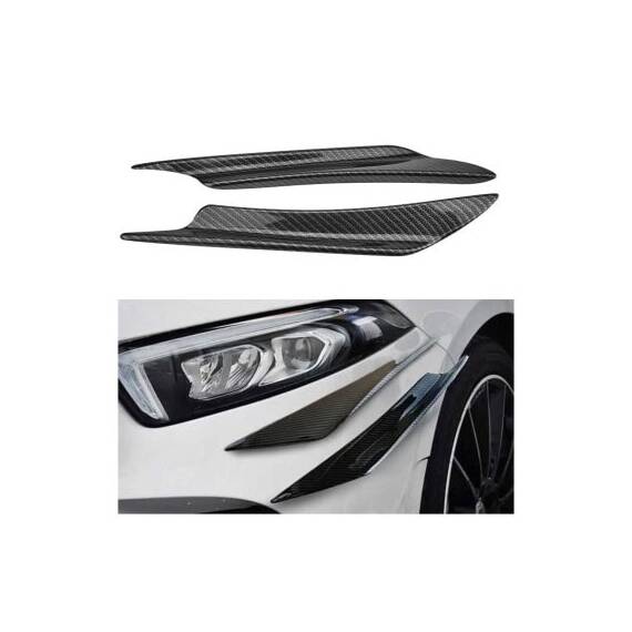 Ornament  pentru bara aripioare culoare Carbon EVO Cod: ART-EVO2 - 3- Roveli