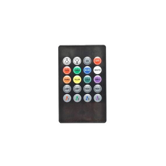 Kit lumini ambientale interior auto RGB LED 12V/6A cu telecomanda Cod: BK80028 - 3- Roveli