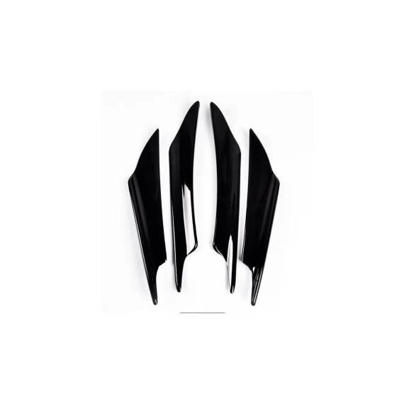 Ornament  pentru bara aripioare culoare Negru  EVO Cod: ART-EVO1 - - Roveli