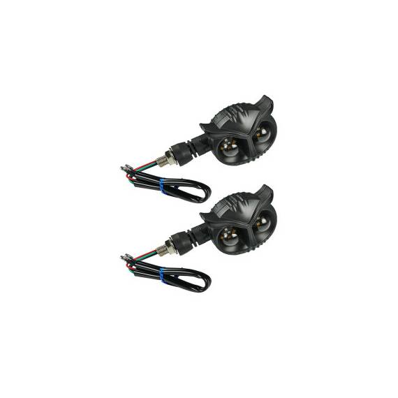 Semnalizare moto 12V cu functie de lumina de zi alba si semnalizare galbena Cod: ZC-MOTOY - - Roveli