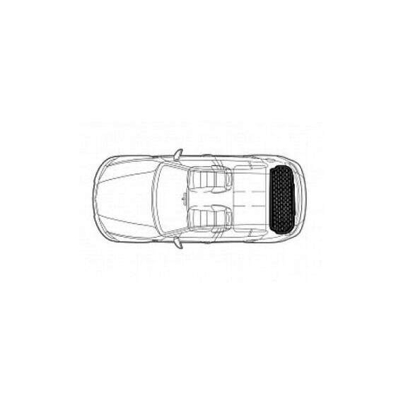 Covor portbagaj tavita compatibil Peugeot 308 SW III  2013-2022 Combi/ Break Cod: PB 7001 / PBA1 - - Roveli
