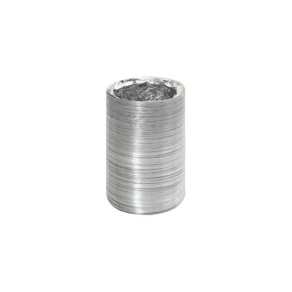 Tub flexibil gofrat aer cald rezistent la temperatura  Ø 100mm Cod: GOF100 - - Roveli