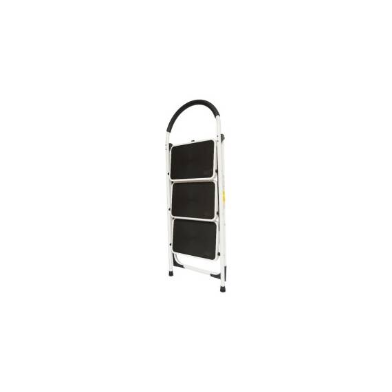 Scara metalica pliabila, 3 trepte cauciuc antiderapant, inaltime 127cm, sarcina maxima 150Kg Crownman Cod: DISPN85 - 2- Roveli