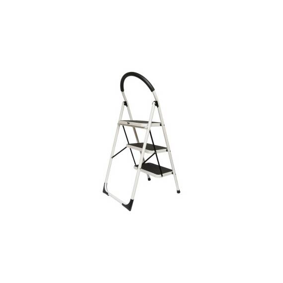 Scara metalica pliabila, 3 trepte cauciuc antiderapant, inaltime 127cm, sarcina maxima 150Kg Crownman Cod: DISPN85 - 3- Roveli