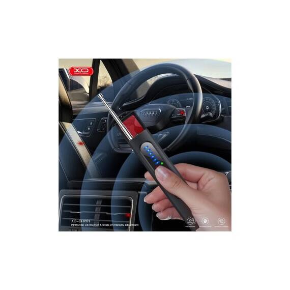 Detector IR pentru localizatoare GPS,  dispozitive GSM , microfoane ascunse Cod: XO-CRP01 - 4- Roveli