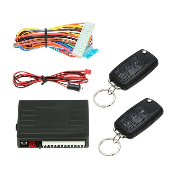 Modul inchidere centralizata cu telecomanda model VW, SKODA si iesire pentru sirena - - Roveli