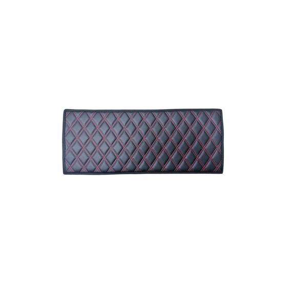Covoras tunel  material mocheta  Negru cusatura rosie 25x60cm - - Roveli
