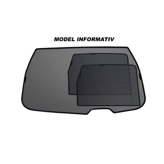 Perdele auto ART Luxury compatibil Opel Mokka Crossover 2012-2019 COD: LUX395 - - Roveli