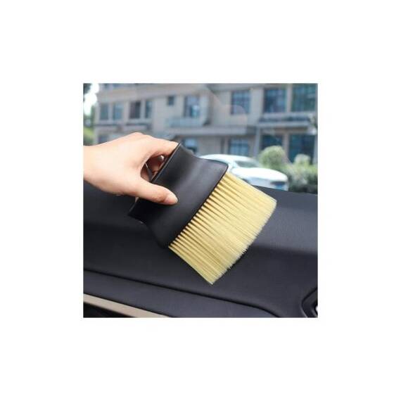 Pensula detailing si curatare interior auto cu maner ergonomic 13x12cm Cod: XH-2102 - 5- Roveli