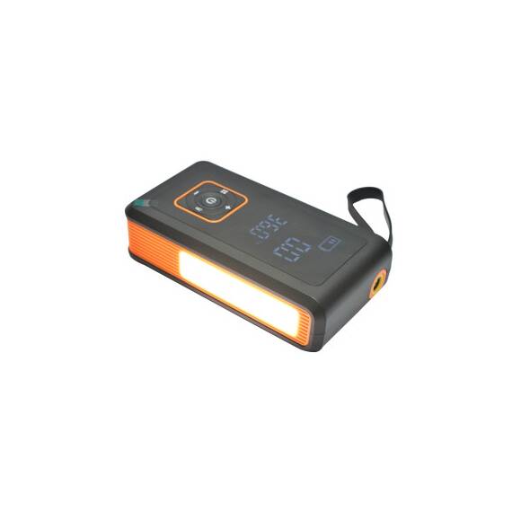Robot pornire si compresor aer smart 80W 150 PSI, afisaj digital LED, baterie litiu 8000 mAh, baterie externa, lanterna LED, port USB/USB-C, accesorii incluse Cod: BK79824 - 4- Roveli