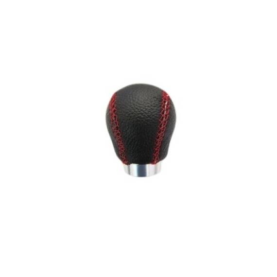 Maner schimbator de viteza universal Negru cusatura rosie  Cod: AK514 - - Roveli