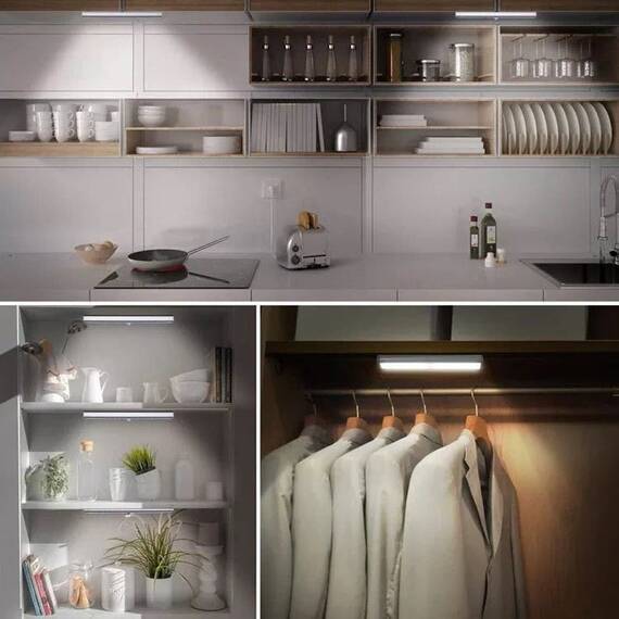 Lampa pentru dulap cu senzor de miscare, Set (tm): 10 buc - 5- Roveli