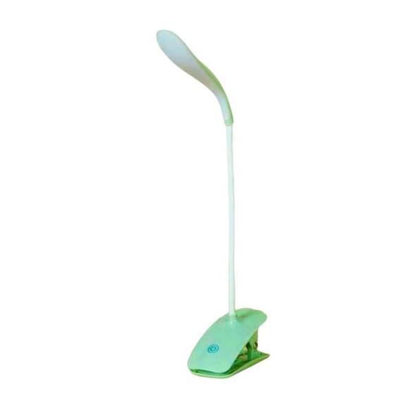 Lampa de birou flexibila cu clips, protectia ochilor si incarcare USB : Culoare - alb, Set - 1 bucata, Culoare (tm): verde, Set (tm): 2 buc - 8- Roveli
