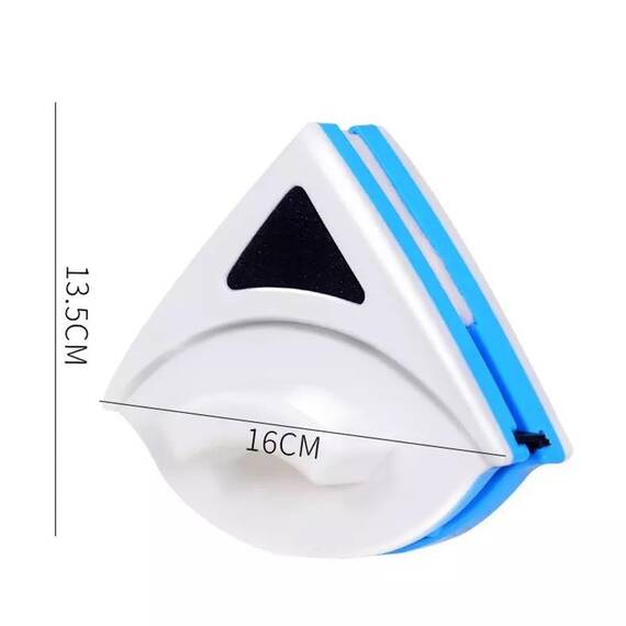 Instrument de curatare a geamurilor magnetic, Culoare (tm): alb/albastru - 5- Roveli