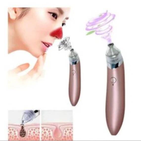 Aparat cu vacuum pentru curatarea tenului : Culoare - alb, Culoare (tm): roz - 4- Roveli